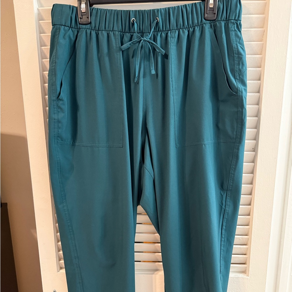 Old Navy, active trousers, teal, size large